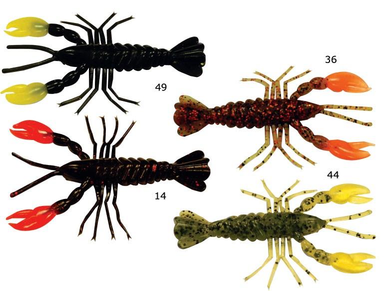 Foto vinilo zman crawdadz - pack de 10 color 36