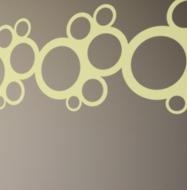 Foto Vinilos Decorativos - Cenefas - cenefa circle