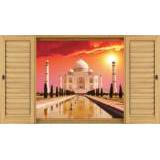 Foto Vinilos Decorativos - Ventanas - Taj Mahal