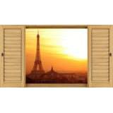 Foto Vinilos Decorativos - Ventanas - Torre Eiffel