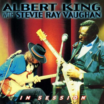 Foto Vinilos decorativos Albert King with Stevie Ray Vaughan - In Session, 61x61 in.