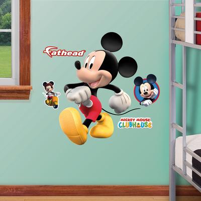 Foto Vinilos decorativos Mickey Mouse Jr Wall Decal Sticker, 79x64 in.