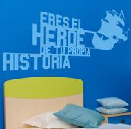 Foto Vinilos Infantiles - Junior - Heroe Aventura
