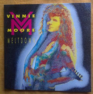Foto Vinnie Moore 'meltdown' Lp - Sony Music 1991 - Inencontrable En Vinilo