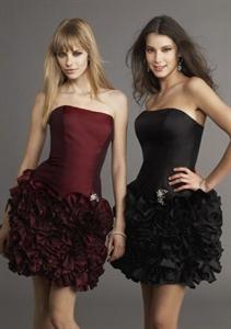 Foto Vino Vestidos Cortos, Vestidos Rojos Cortos, Vestidos Cóctel Baratos