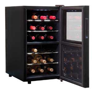 Foto Vinoteca 2 temperaturas Cavanova CV018 2TNS