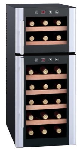 Foto Vinoteca 2 Temperaturas Cavanova CV021 2TNS