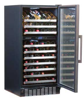 Foto Vinoteca 2 Temperaturas Cavanova CV120 2T