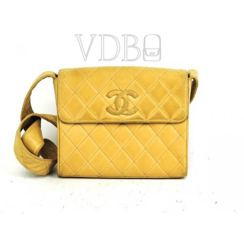 Foto Vintage Chanel Beige Flap Bag