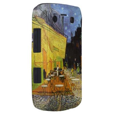 Foto Vintage de PixDezines, café de Van Gogh Blackberry Funda