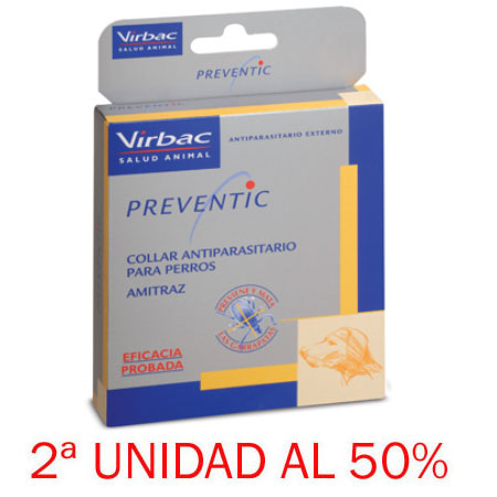 Foto Virbac Preventic Collar Perros - 2ª Unidad 50%-