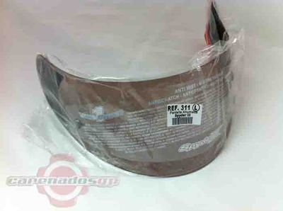 Foto Visera- Pantalla Nzi Spyder Iii Ahumado Tallas Xxs-xs-s-m