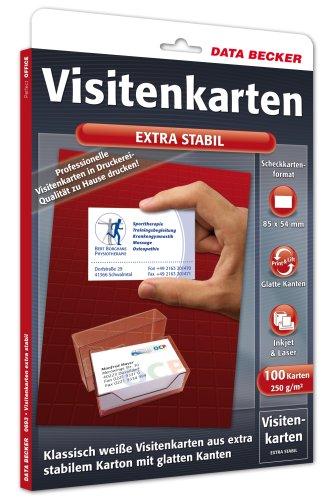 Foto Visitenkarten Extrastabil ZUBEH
