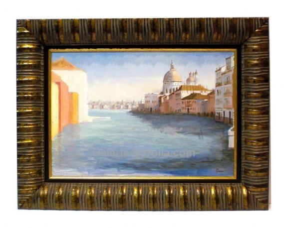 Foto Vista de Venecia | Pinturas de paisajes en óleo sobre lienzo