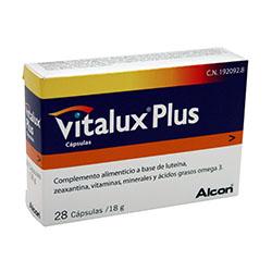 Foto Vitalux plus 28 capsulas