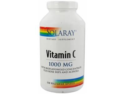 Foto Vitamin c 1000mg, 100 cápsulas solaray