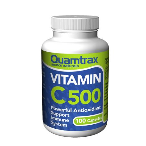 Foto Vitamin C 500 100caps- Quamtrax Naturals
