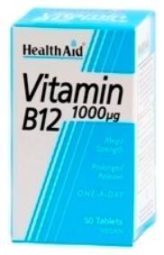 Foto Vitamina B12 (cianocobalamina) 50 comprimidos