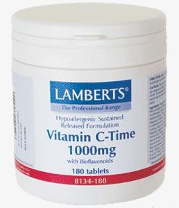 Foto Vitamina C+Bioflavonoides (liber. sostenida) 1.000 mg (180 tab)