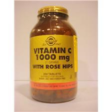 Foto Vitamina C 1000 Mg Rose Hips - 250 Comp - Solgar