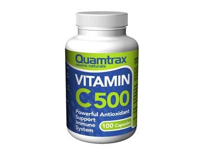Foto Vitamina C 500 100 Capsulas - Quamtrax