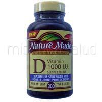 Foto Vitamina D 1000 U.I. 560 tabletas