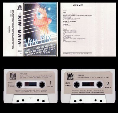 Foto Viva Mix - Spain Cassette Divucsa / Viva Disc 1986 - Excellent / Excelente