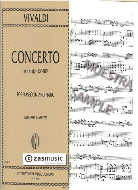 Foto vivaldi, antonio (1678-1741): concerto in f major, rv 489 (n