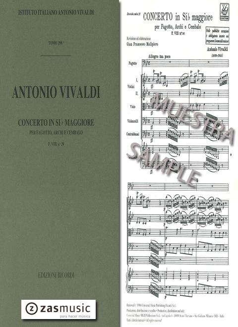 Foto vivaldi, antonio (1678-1741): concerto in si b maggiore per