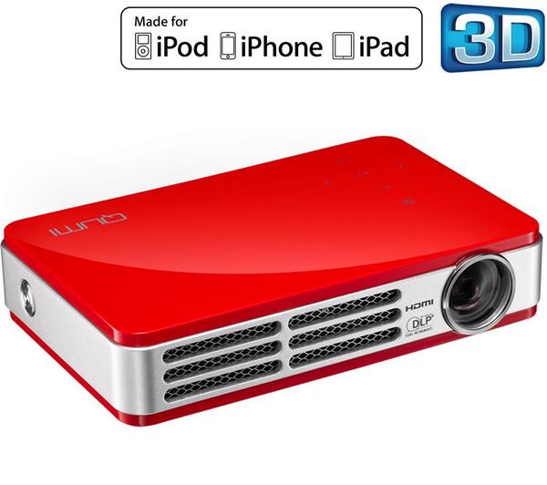 Foto Vivitek Mini videoproyector 3D Qumi Q5 - rojo