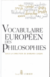 Foto Vocabulaire europeen des philosophies.