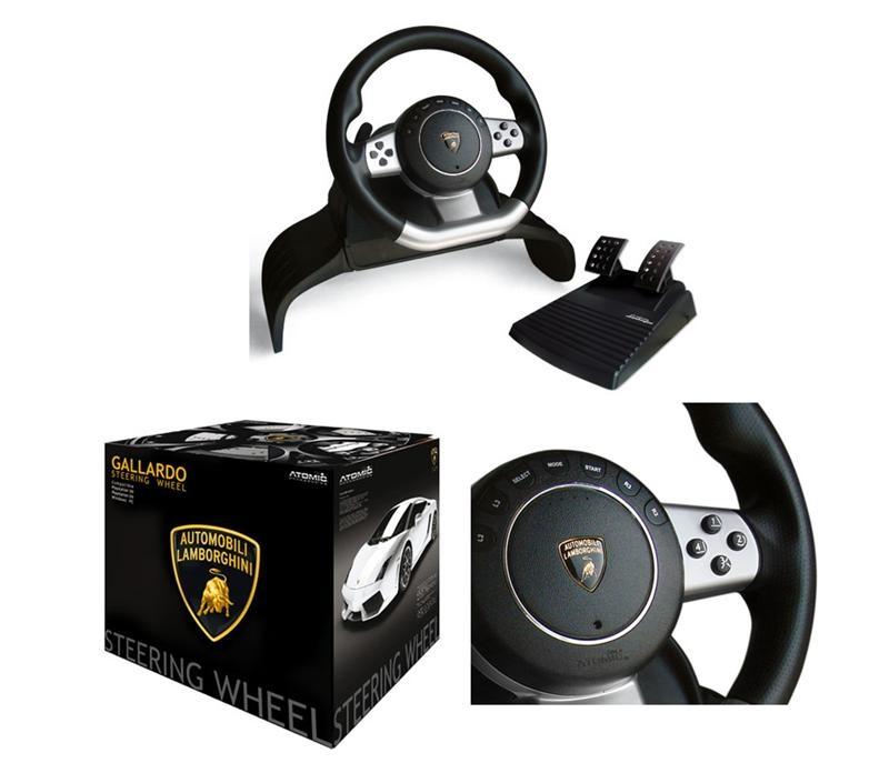 Foto Volante Atomic Gallardo Steering Wheel Lamborghini (PS2/PC)