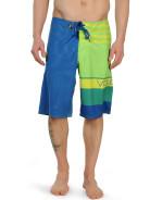 Foto Volcom Bañador Euro Stripe Boardshorts eléctrico verde vintage