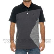 Foto VOLCOM Camisa BANGOUT SS POLO 13 SHG NEGRO GRIS