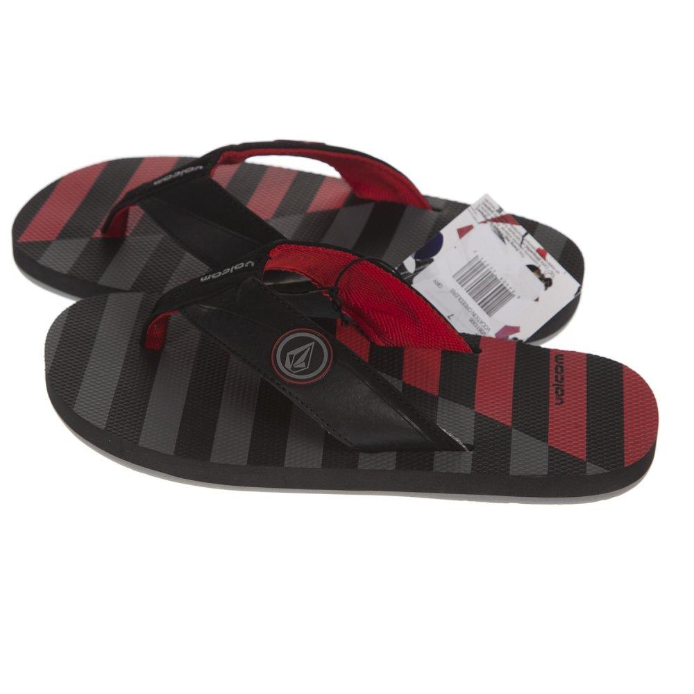 Foto Volcom Chanclas Volcom: Vocation Creedlers BK/RD Talla: 7 USA / 39 EUR