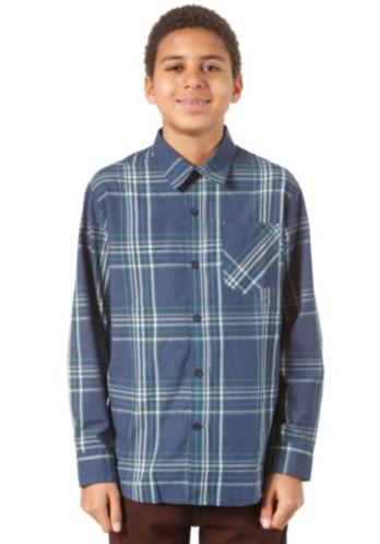 Foto Volcom Kids Why Factor Plaid S/S T-Shirt navy paint