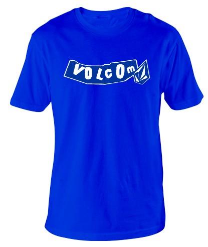 Foto Volcom La camiseta Pistola - Azul Negrita