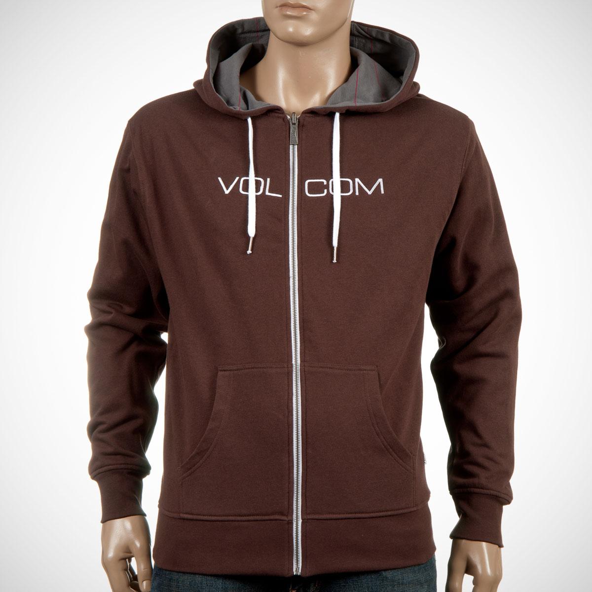 Foto Volcom Refied Reversible Zip Hood Dark Brown