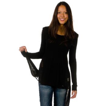 Foto Volcom Sheer Shock Shirt LS Women - black