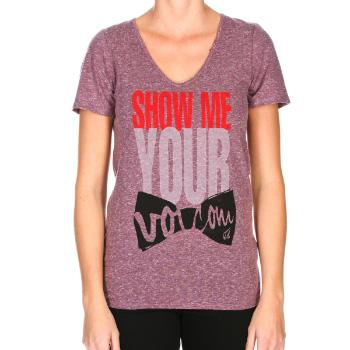 Foto Volcom Show Me Your V Neck SS Women - dark grey