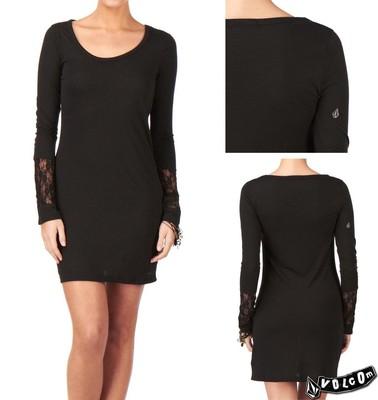 Foto Volcom Spinning Lace-s/small-blk-b1341115-vestido,dress,chica,girl,woman,mujer