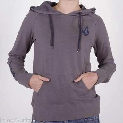 Foto Volcom Sudadera De Chica-back In The Line-gris-talla:l-