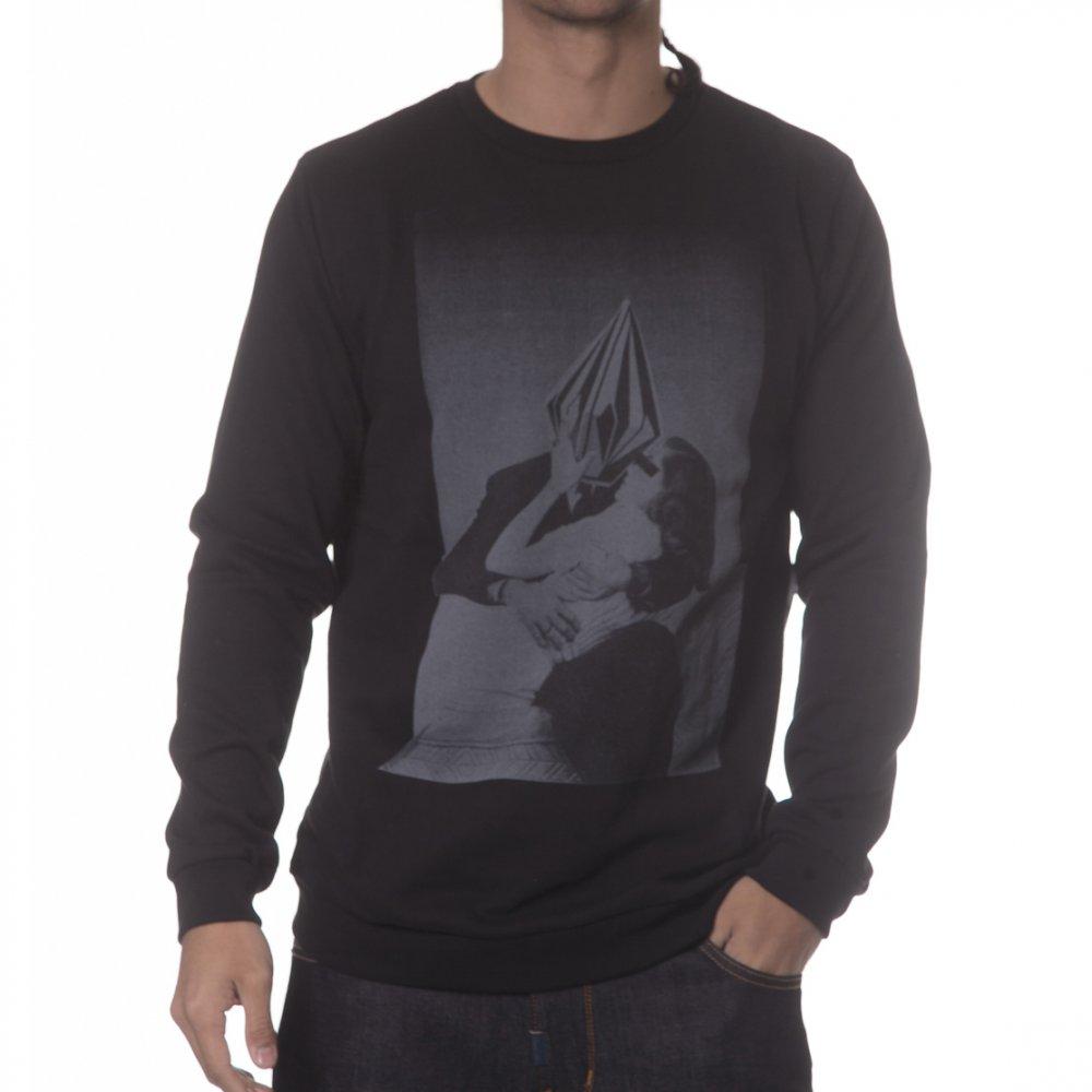 Foto Volcom Sudadera Volcom: Journey Slim Crew BK Talla: S