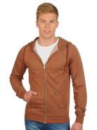 Foto Volcom Timesoft Chaqueta Sweat Cremallera marrón jaspeado