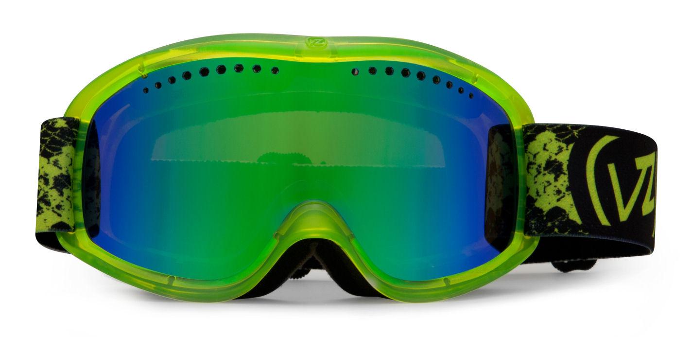 Foto Von Zipper Sizzle Goggles - Snakey Lime