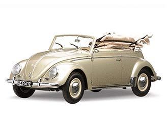 Foto VW Beetle Cabriolet (1953) Diecast Model Car