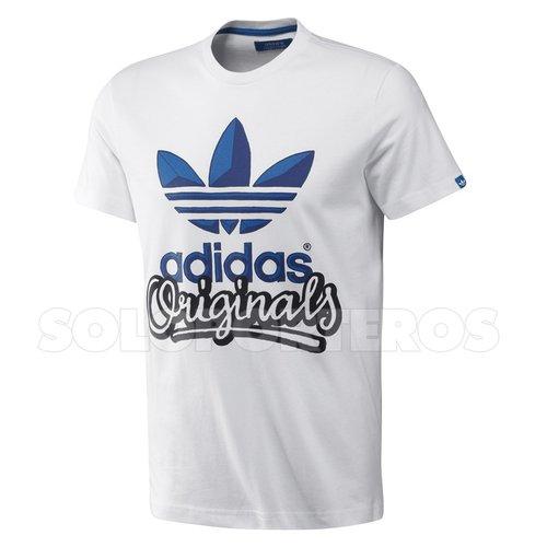 Foto W67313 CAMISETA ADIDAS G SCRIPT TRF TE EN COLOR BLANCO