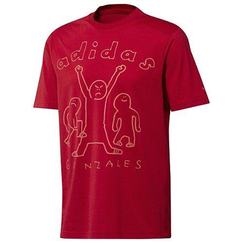 Foto W69719 CAMISETA ADIDAS AS GONZ VICTORY T-SHIRT EN COLOR ROJA