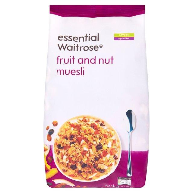 Foto Waitrose Fruit and Nut Muesli 1kg