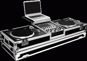 Foto WALKASSE WMDJ-12 LTS Suitcase Table For 2 Turntables & 12 